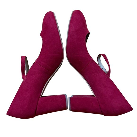 NEW Torrid Red Mary Jane Block Heel Shoes Size 10WW Womens Dress Shoes - Picture 6 of 11